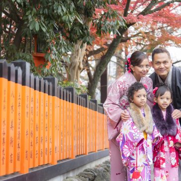 Our photographer for their vacation with kimono in Gion, Kyoto.